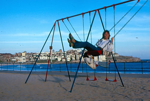 Picture - Bondi Beach Swing